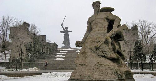 Мамаев курган. Волгоград. Фото Вячеслава Ященко для "Кавказского узла" Мамаев курган. Волгоград. Фото Вячеслава Ященко для "Кавказского узла"