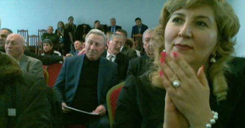 Участники заседания Общественной палаты республики КБР. Нальчик, 31 марта 2015 г. Фото Людмилы Маратовой для "Кавказского узла"