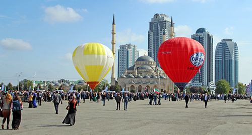 Грозный. Фото Магомеда Магомедова для "Кавказского узла"