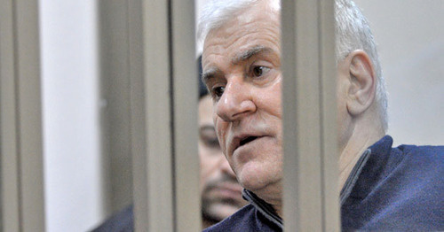 Саид Амиров в зале суда. Ростов-на-Дону, 12 мая 2015 г. Фото Олега Пчелова для "Кавказского узла" Саид Амиров в зале суда. Ростов-на-Дону, 12 мая 2015 г. Фото Олега Пчелова для "Кавказского узла"