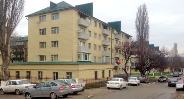 Многоквартирные дома в Грозном. Фото Магомеда Магомедова для "Кавказского узла"