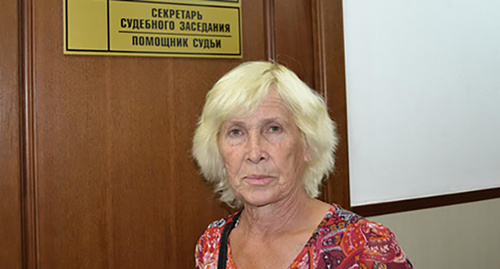 Людмила Савельева в суде Адлера. Фото Светланы Кравченко Людмила Савельева в суде Адлера. Фото Светланы Кравченко