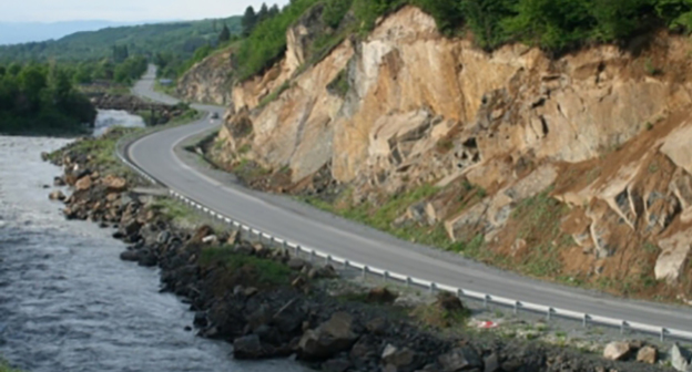Транскавказская автомагистраль. Фото: http://15.mchs.gov.ru/pressroom/news/item/3232507/