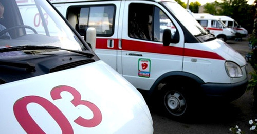 Машина скорой помощи. Фото: Геннадий Аносов / Югополис Машина скорой помощи. Фото: Геннадий Аносов / Югополис