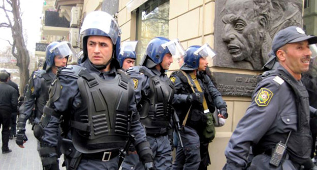 Спецоперация МНБ Азербайджана.  Фото http://haqqin.az/news/29925