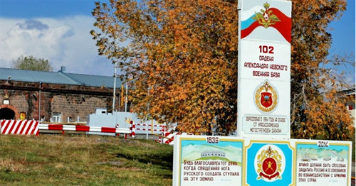 102-я военная база в Гюмри. Фото: RFE/RL