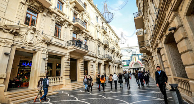 Улица Низами. Баку. Фото Азиза Каримова для "Кавказского узла"