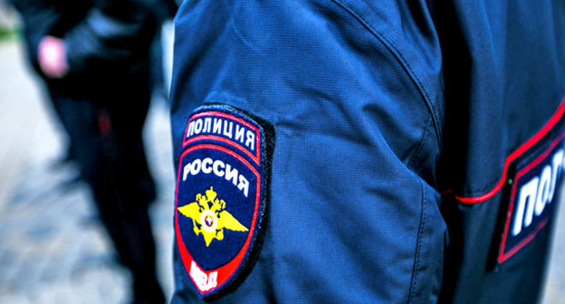 Шеврон сотрудника полиции. Фото: Денис Яковлев / Югополис