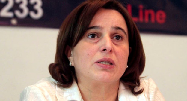 Манана Кобахидзе. Фото: Nodar Tskhvirashvili (RFE/RL)