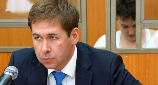 Адвокат Надежды Савченко Илья Новиков. Фото: Anton Naumlyuk (RFE/RL)