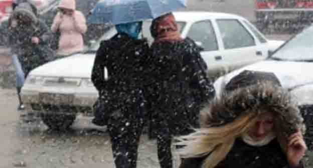 Снегопад. Фото: http://61.mchs.gov.ru/