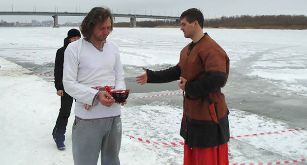 Окончание колядных святок. Фото Елена Гребенюк для "Кавказского узла"