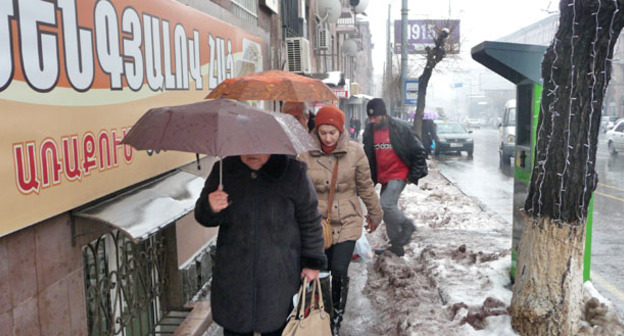 Ереван, 7 января 2015 г. Фото Армине Мартиросян для "Кавказского узла"