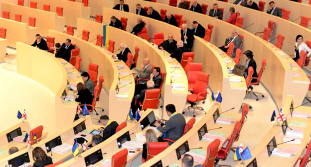 Заседание парламента Грузии. Фото: RFE/RL