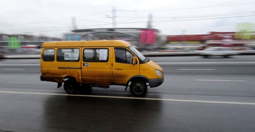 Маршрутное такси. Кадр из видео пользователя Новости Ростовской области https://www.youtube.com/watch?v=o354Fyreav8
