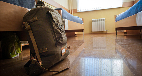 Вещмешок в казарме. Фото: http://мультимедиа.минобороны.рф/multimedia/photo/gallery.htm?id=13758@cmsPhotoGallery Вещмешок в казарме. Фото: http://мультимедиа.минобороны.рф/multimedia/photo/gallery.htm?id=13758@cmsPhotoGallery