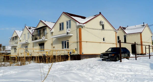 Коттеджи на Енотаевской улице. Волгоград. Фото Татьяны Филимоновой для "Кавказского узла"