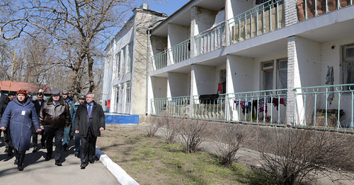 Дом отдыха, в котором проживают жители Украины. Ростовская область. Фото: сайт Правительства Ростовской области