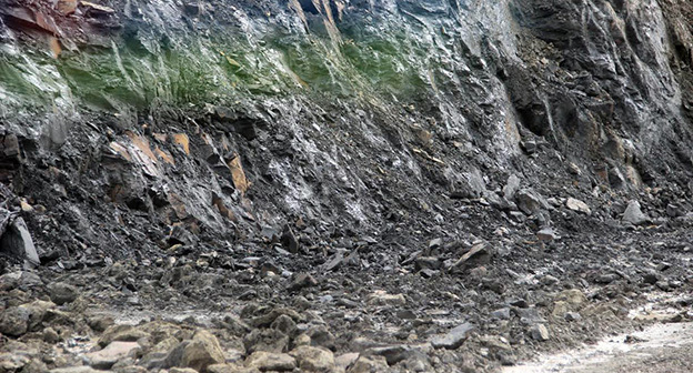 Осыпь. Фото Магомеда Магомедова для "Кавказского узла"