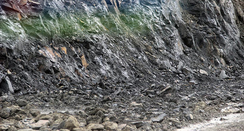 Осыпь. Фото Магомеда Магомедова для "Кавказского узла"