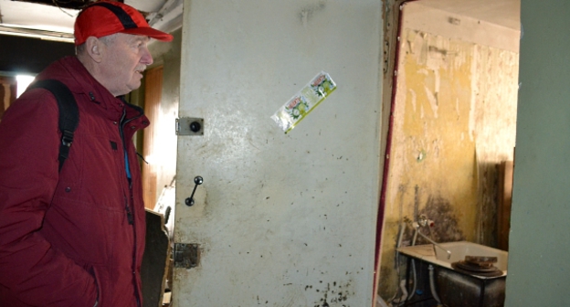 Состояние помещений в доме на улице Полтавской в Сочи. Фото Светланы Кравченко для "Кавказского узла"