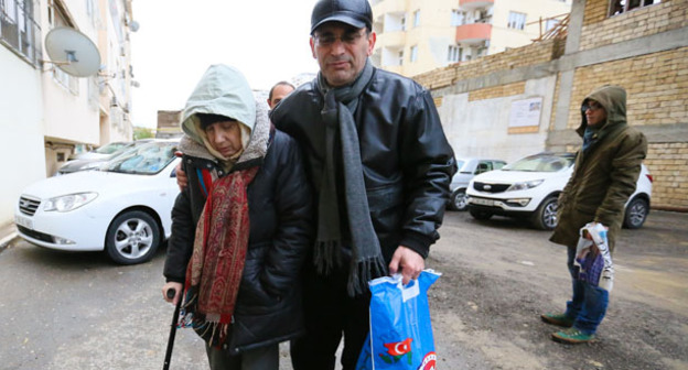 Супруги Лейла и Ариф Юнус. Фото Азиза Каримова для "Кавказского узла"