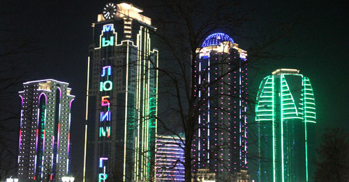 Грозный сити. Фото Магомеда Магомедова для "Кавказского узла"