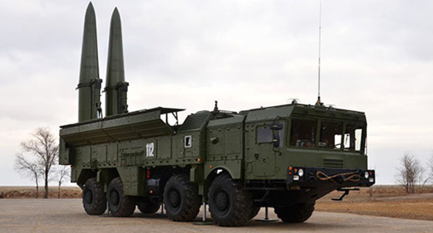 Оперативно-тактическая ракета комплекса "Искандер-М". Фото http://function.mil.ru/