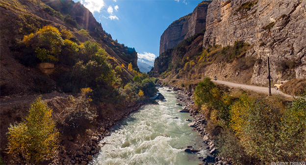 Чегемское ущелье. Фото: Евгений Триско, https://www.flickr.com/

