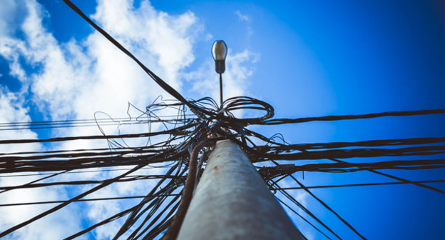 Линия электропередач. Фото: Максим Тишин / Югополис