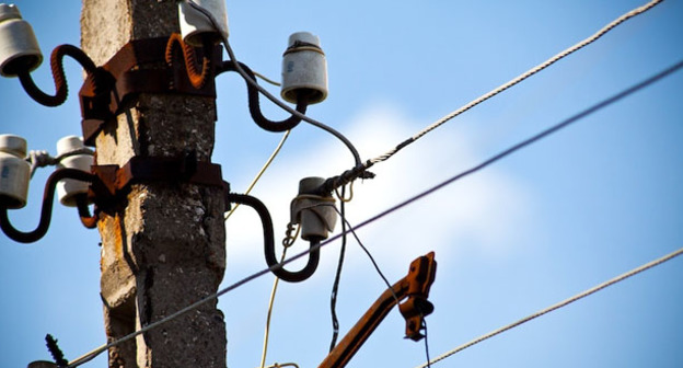 Электрический столб. Фото: Юрий Гречко / Югополис