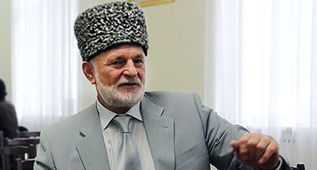 Председатель Духовного управления мусульман Северной Осетии Хаджимурат Гацалов. Фото: Духовное управление мусульман РСО-Алания http://islamosetia.ru/