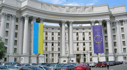 Здание МИД Украины. Фото: DDima https://ru.wikipedia.org/ Здание МИД Украины. Фото: DDima https://ru.wikipedia.org/