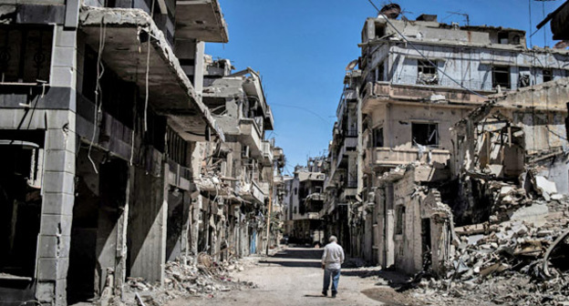 Хомс, Сирия. Июнь 2014 г. Фото пользователя Chaoyue 超越 PAN 潘 https://www.flickr.com