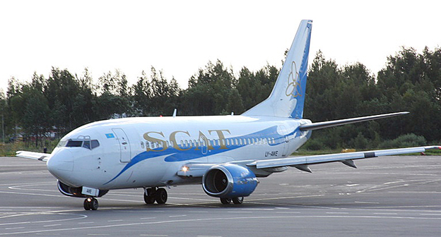 Самолёт авиакомпании SCAT. Фото: http://about-planes.ru/2011/04/scat-2/
