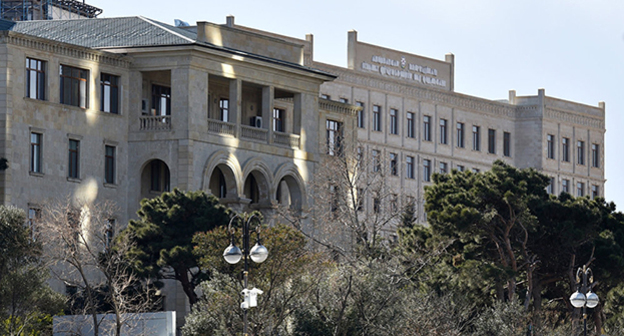 Министерство обороны Азербайджана. Фото: © Sputnik/ STR, http://ru.sputnik.az/karabakh/20160405/404451291.html
