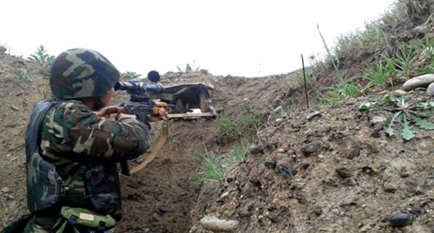 Солдат армии Азербайджана. Фото http://www.vesti.az/news/288090