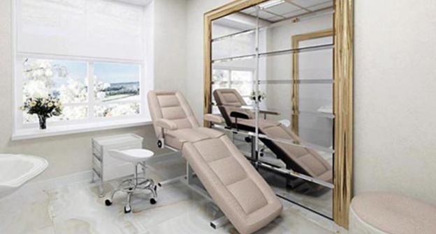 Интерьер центра “Первая леди”  в Нальчике. Фото: http://med1-lady.ru/index.php/Услуги/fotogalereya.html