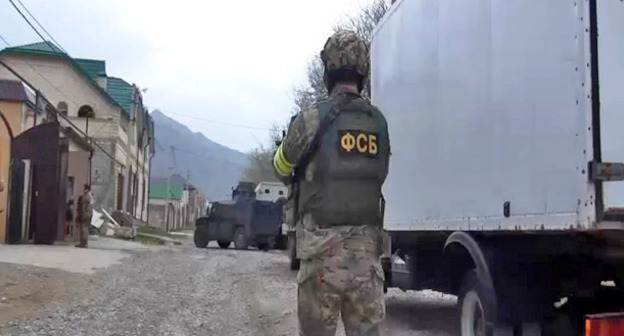 На месте проведения КТО в пригороде Махачкалы. 13 апреля 2016 г. Фото http://nac.gov.ru/