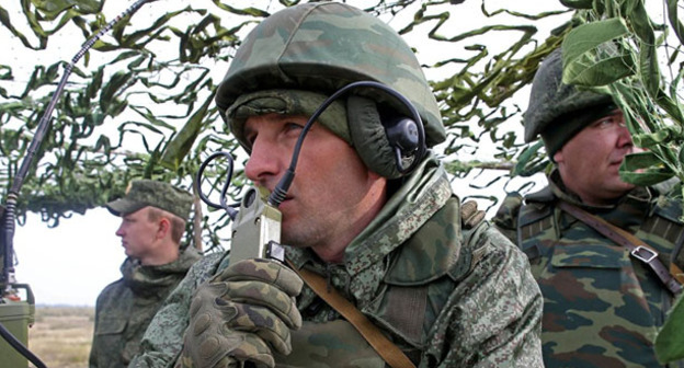 Учения войск ЮВО. Фото Sputnik/Игорь Зарембо http://sputnik-ossetia.ru/news/20160310/1442660.html