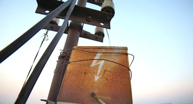 Электрический столб. Фото: Юрий Гречко / Югополис