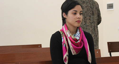 Гражданка США Обри Мишель Аллен. Фото: © Sputnik/ Дзерасса Биазарти, http://sputnik-ossetia.ru/North_Ossetia/20160421/1760278.html