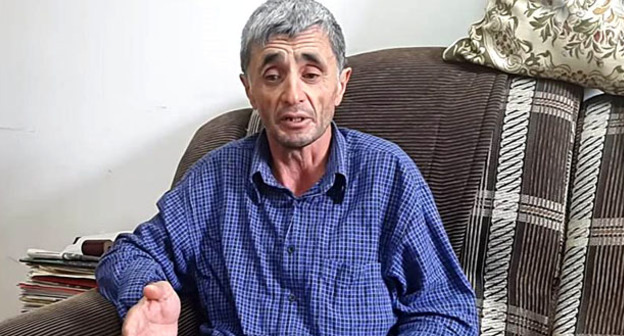 Рамазан Джалалдинов. Кадр из видеообращения Рамазана Джалалдинова www.youtube.com