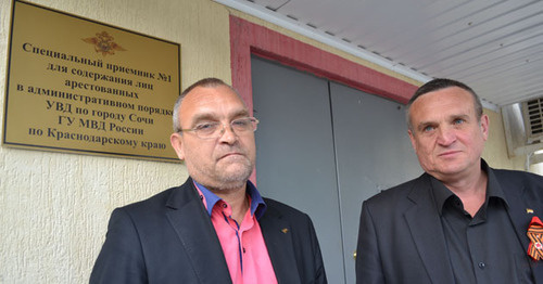 Алексей Горячкин (слева) и Игорь Васильев. Фото Светланы Кравченко для "Кавказского узла"