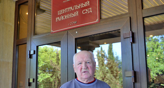 Вадим Уркунов. Фото Светланы Кравченко для "Кавказского узла"