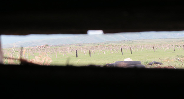 На лини соприкосновения в Нагорном Карабахе. Фото Алвард Григорян для "Кавказского узла"