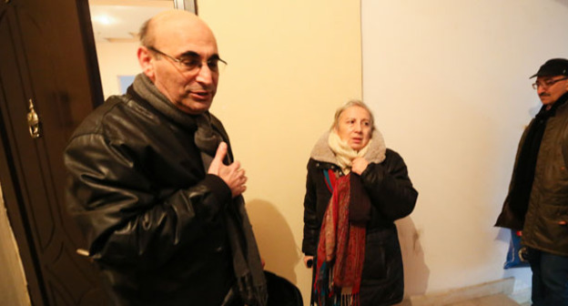 Ариф (слева) и Лейлы Юнус. Фото Азиза Каримова для "Кавказского узла"