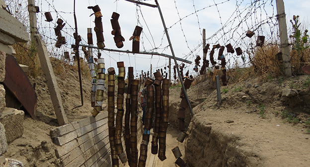 Передовые позиции армии НКР. Фото Алвард Григорян для "Кавказского узла"
