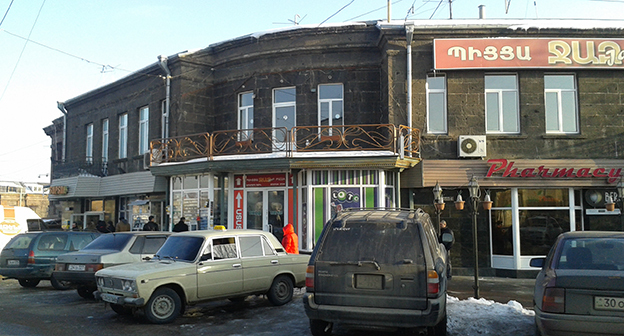 Старые дома в Гюмри. Фото Тиграна Петросяна для "Кавказского узла"