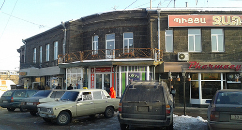 Старые дома в Гюмри. Фото Тиграна Петросяна для "Кавказского узла"